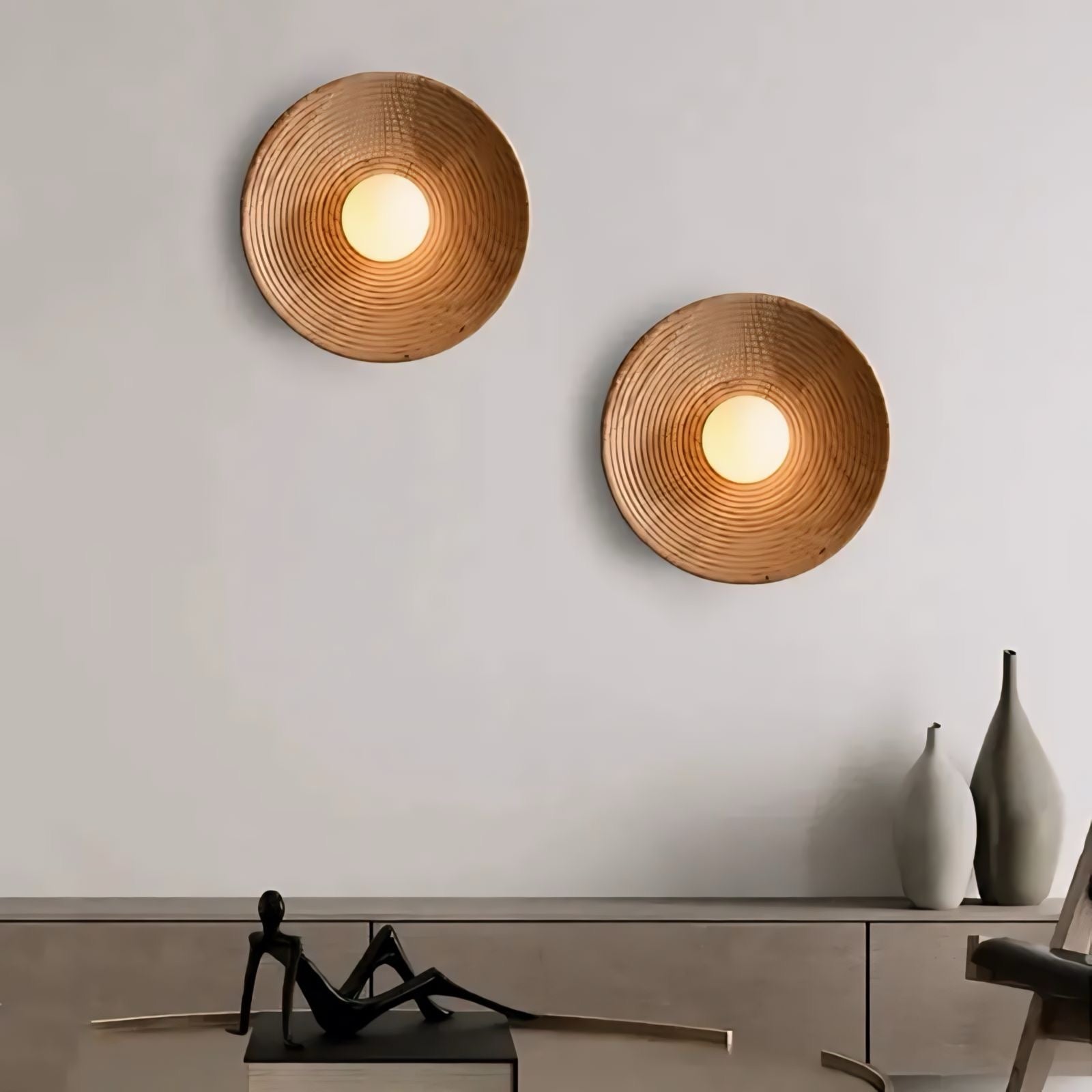 Japandi wall light - BUYnBLUE 