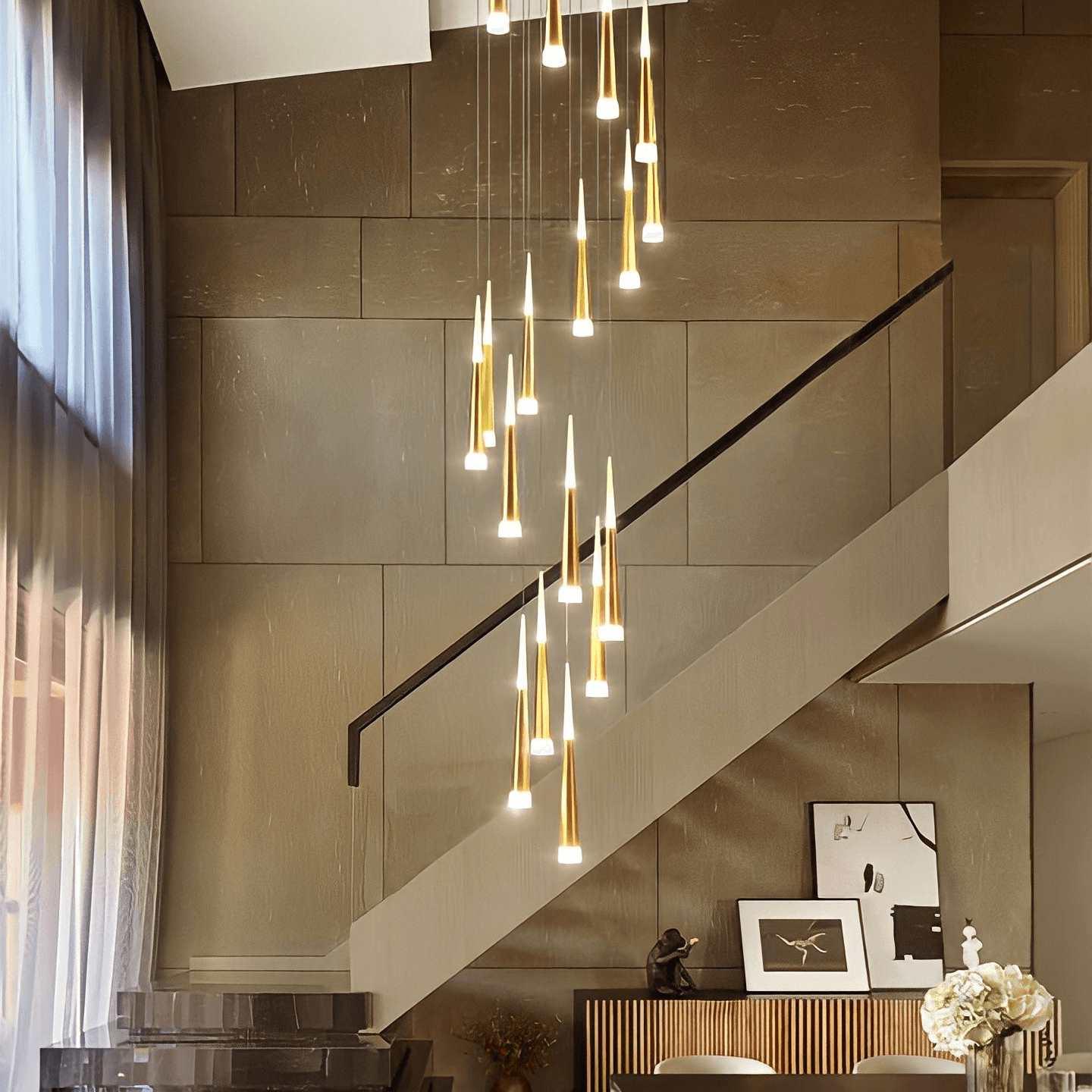 Duplex chandelier Cornet - BUYnBLUE 