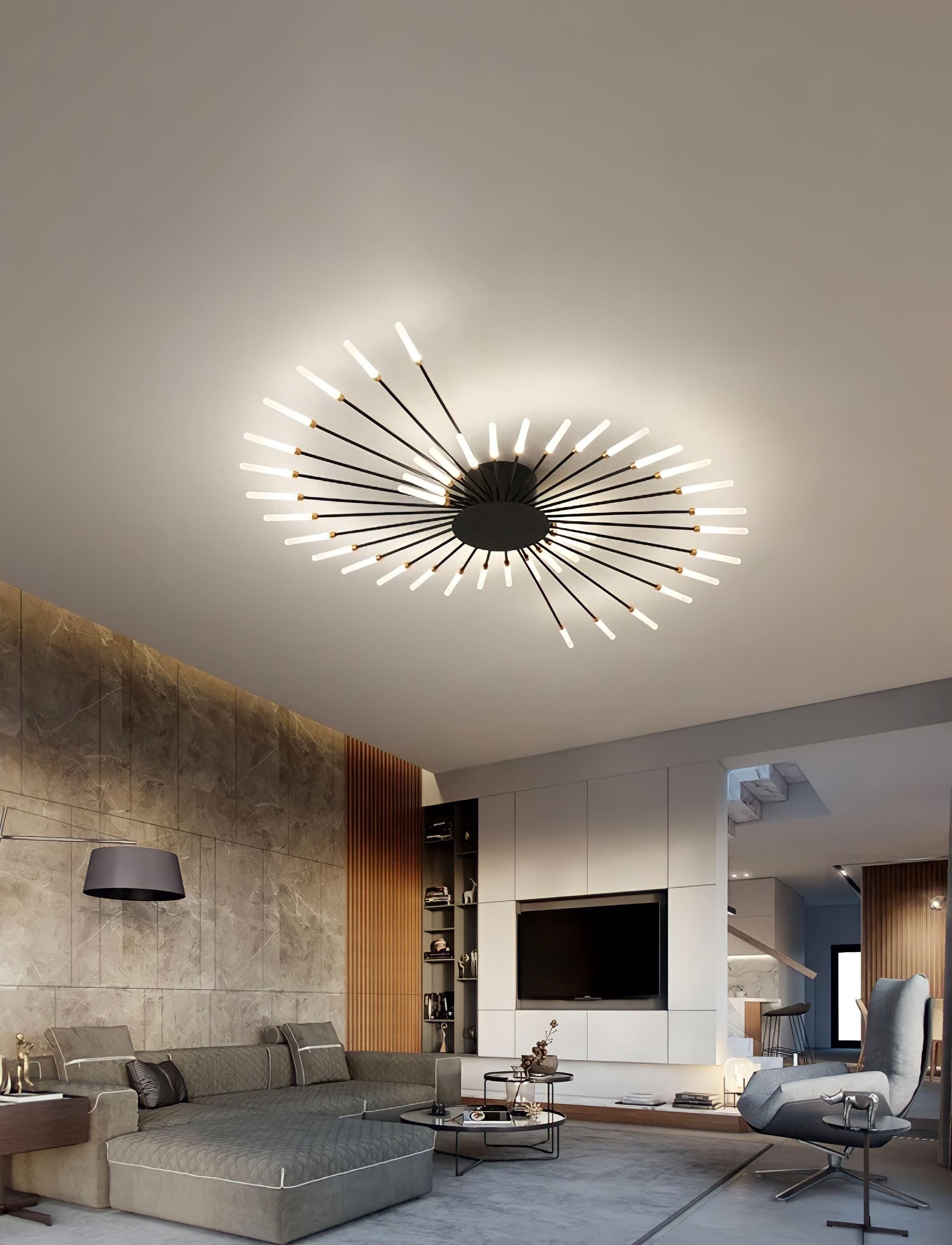 Modern ceiling lamp in spike design - BUYnBLUE 