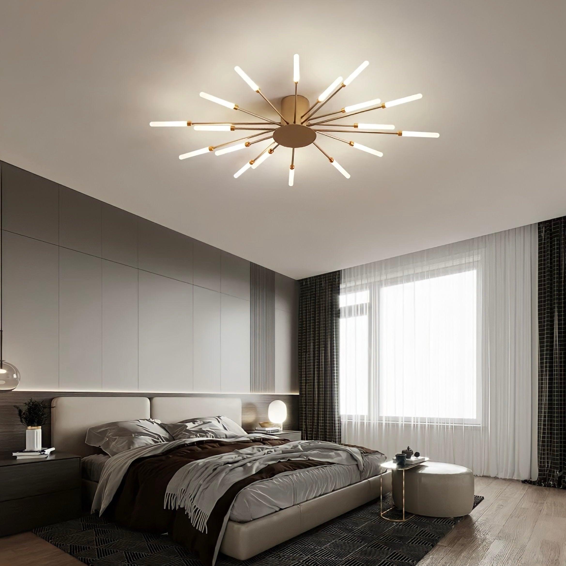 Modern ceiling lamp in spike design - BUYnBLUE 