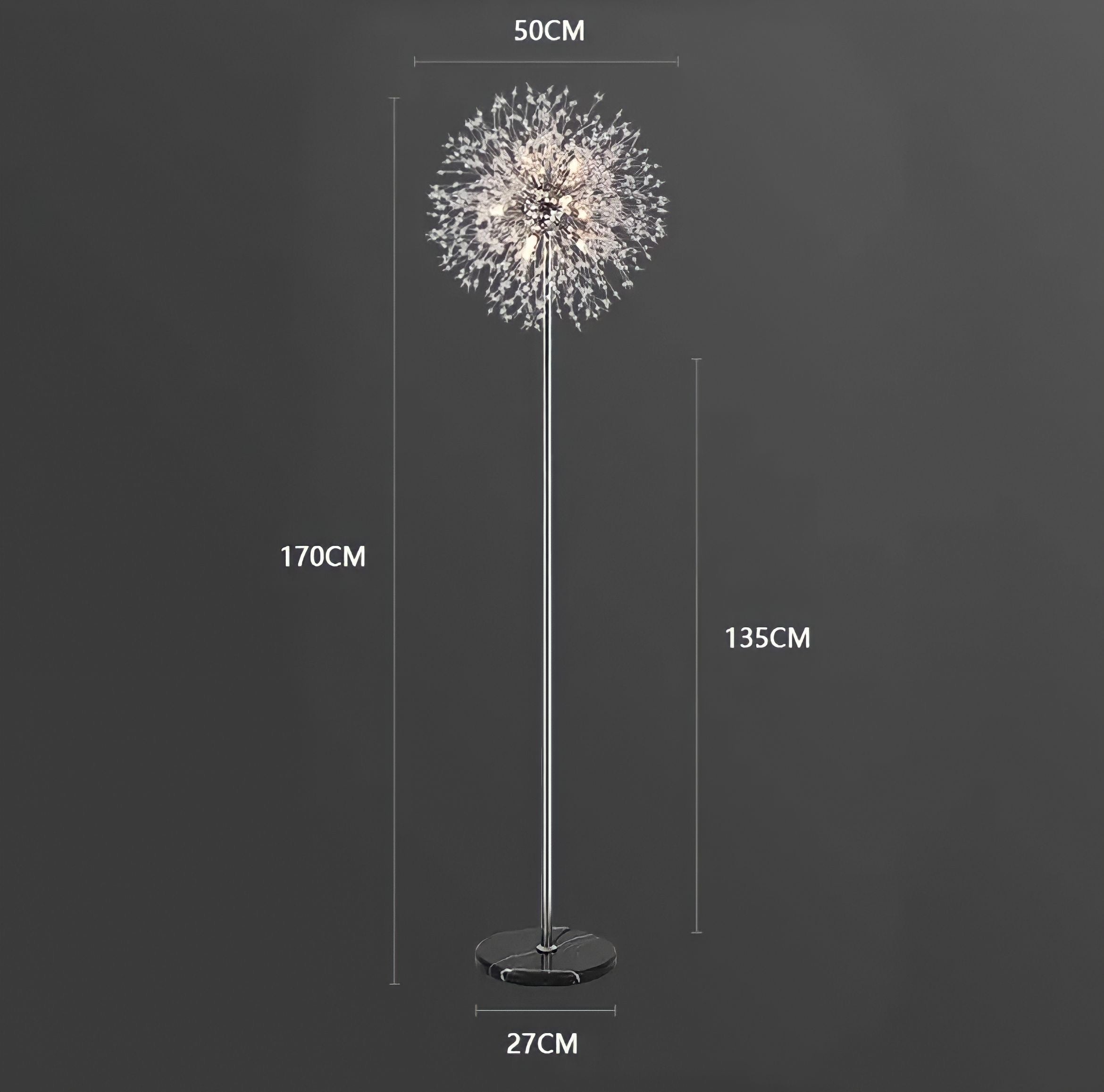 Dandelion floor lamp - BUYnBLUE 