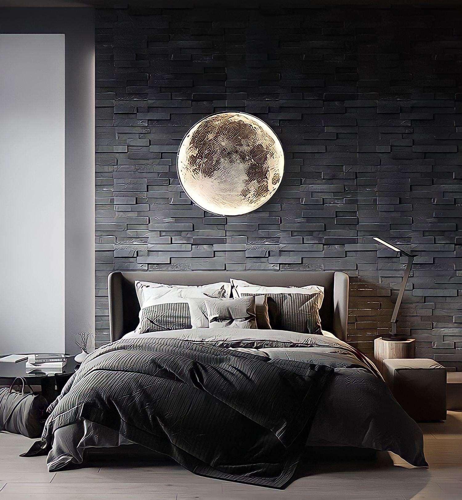 Circle Moon wall light - BUYnBLUE 