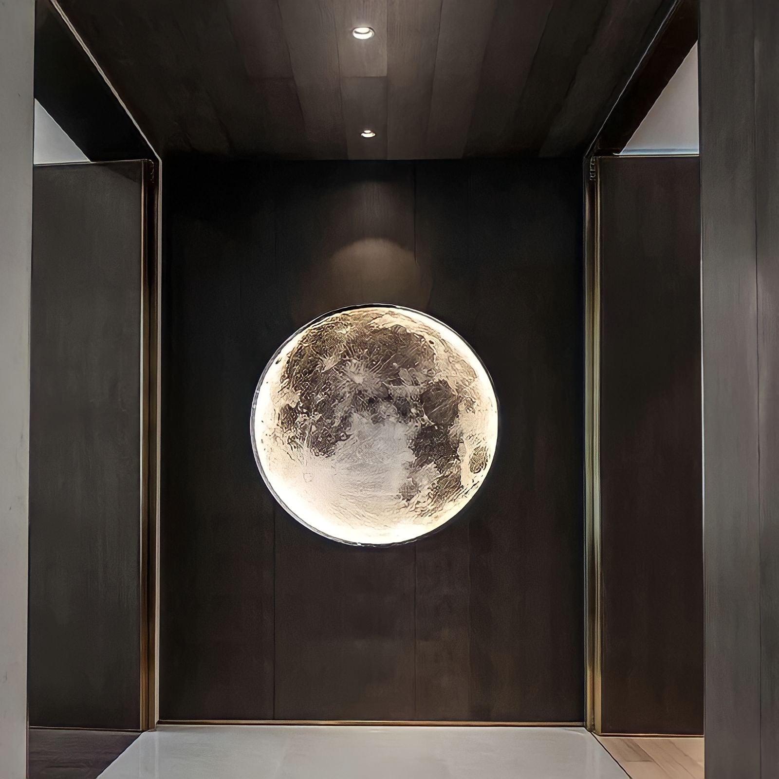 Circle Moon wall light - BUYnBLUE 