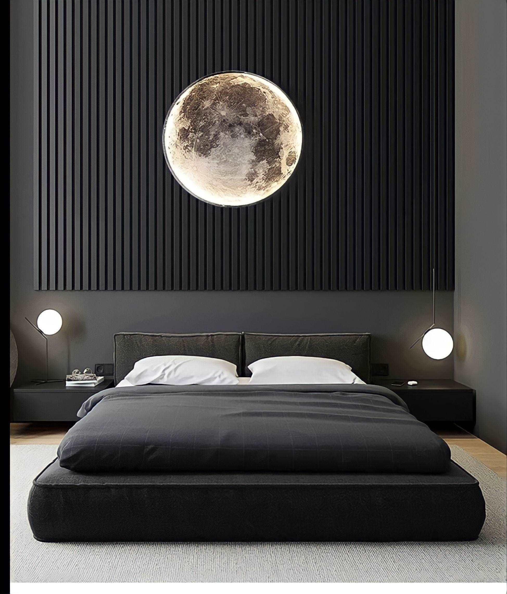 Circle Moon wall light - BUYnBLUE 