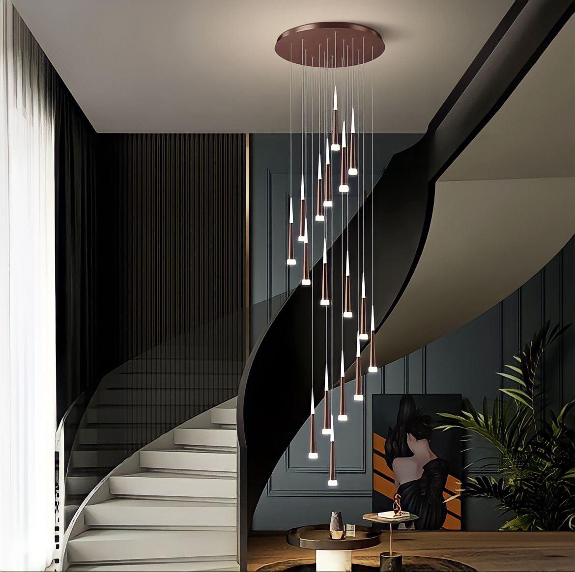 Duplex chandelier Cornet - BUYnBLUE 