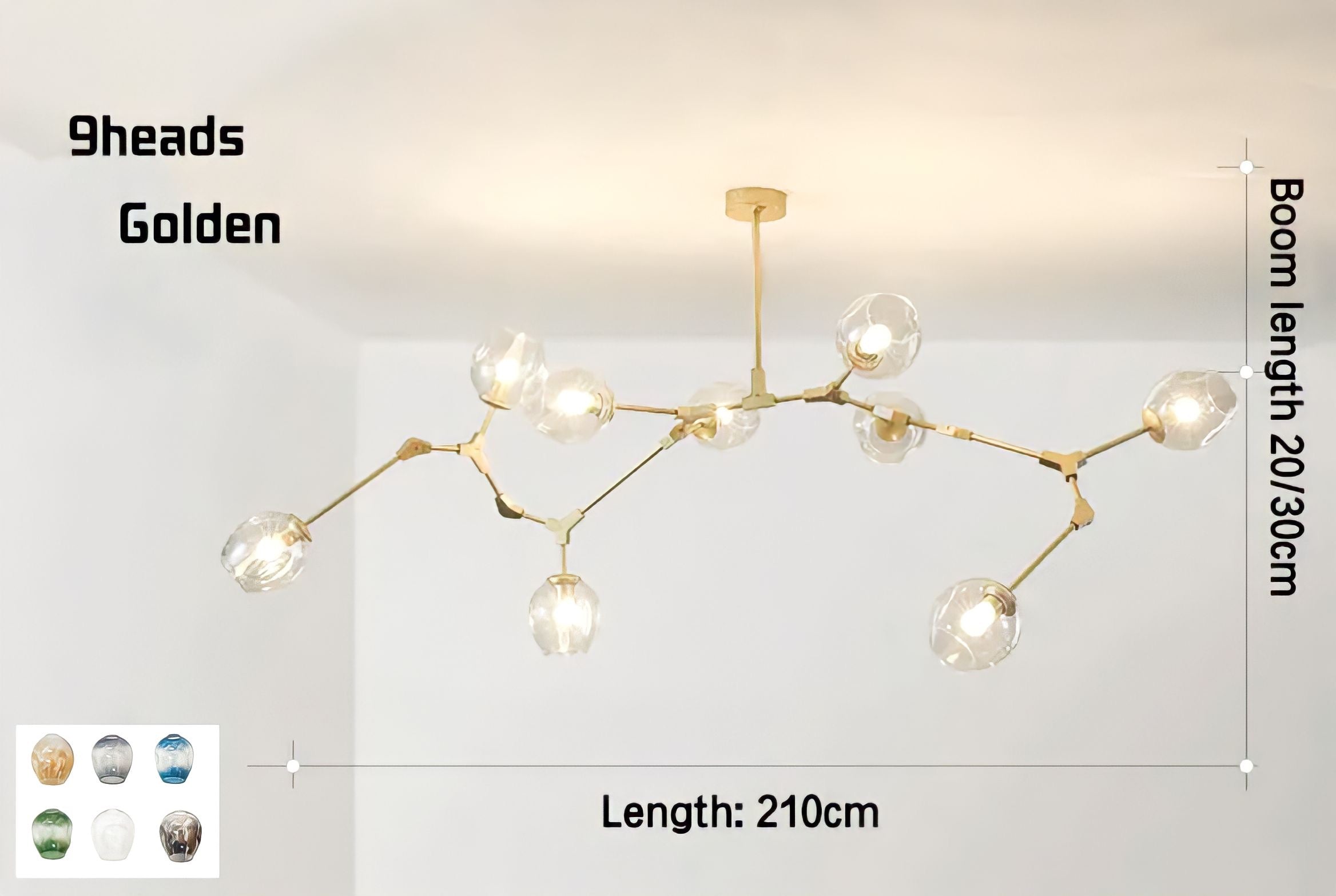 Nordic Molecule ceiling lamp - BUYnBLUE 