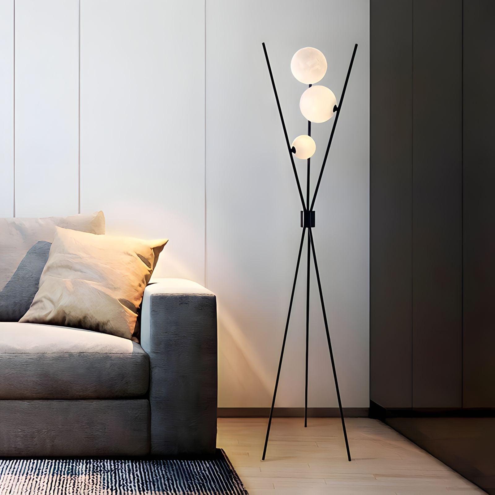 Lampes sur pied