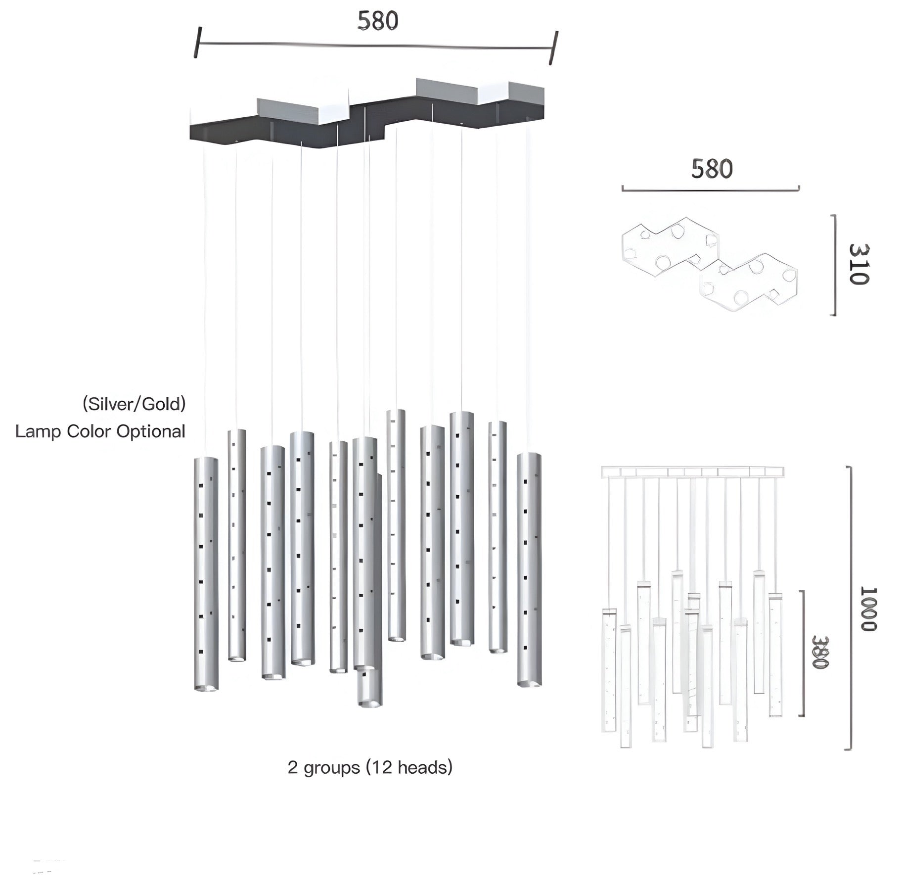 Lampe suspendue design Laburno