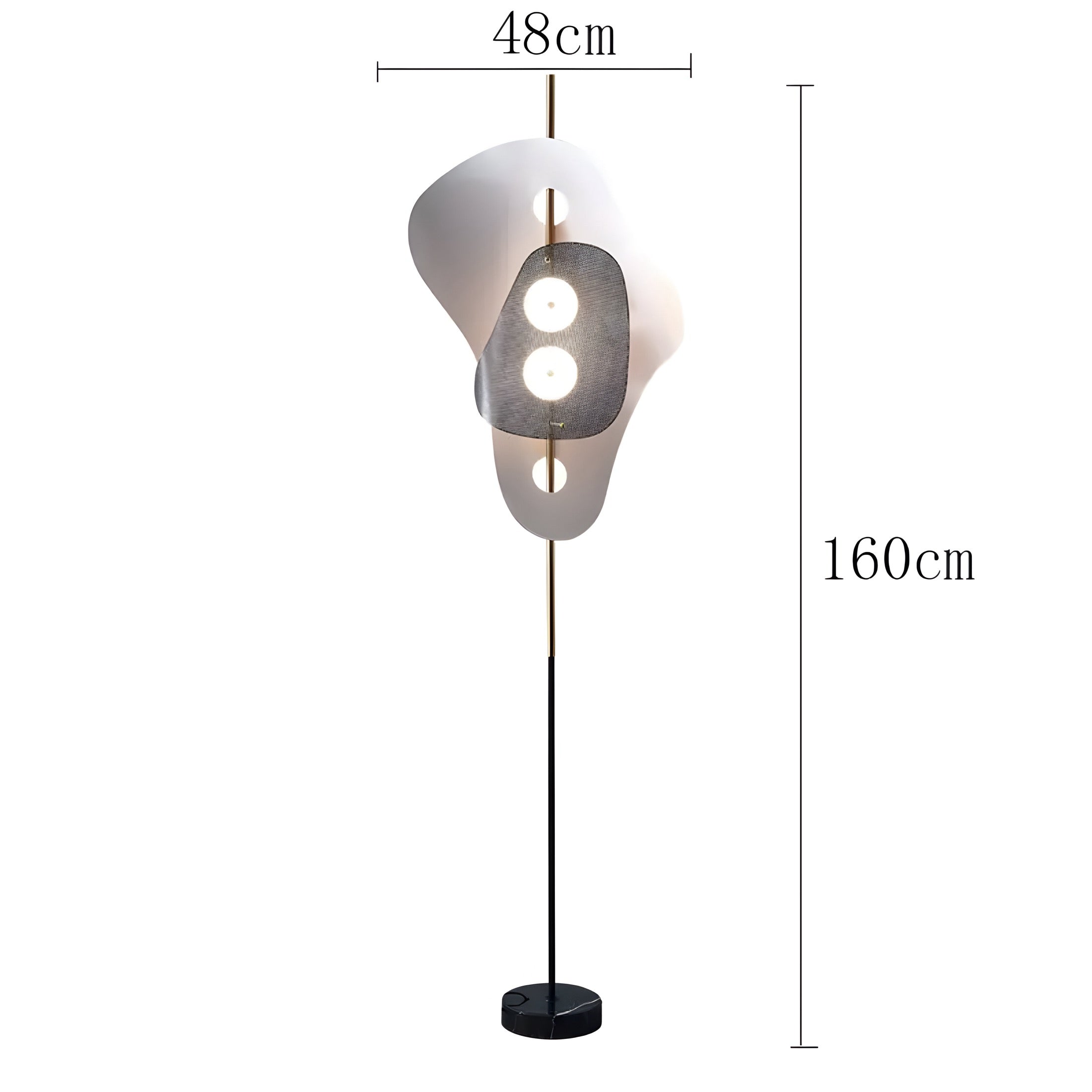 Lampadaire design Arto moderne