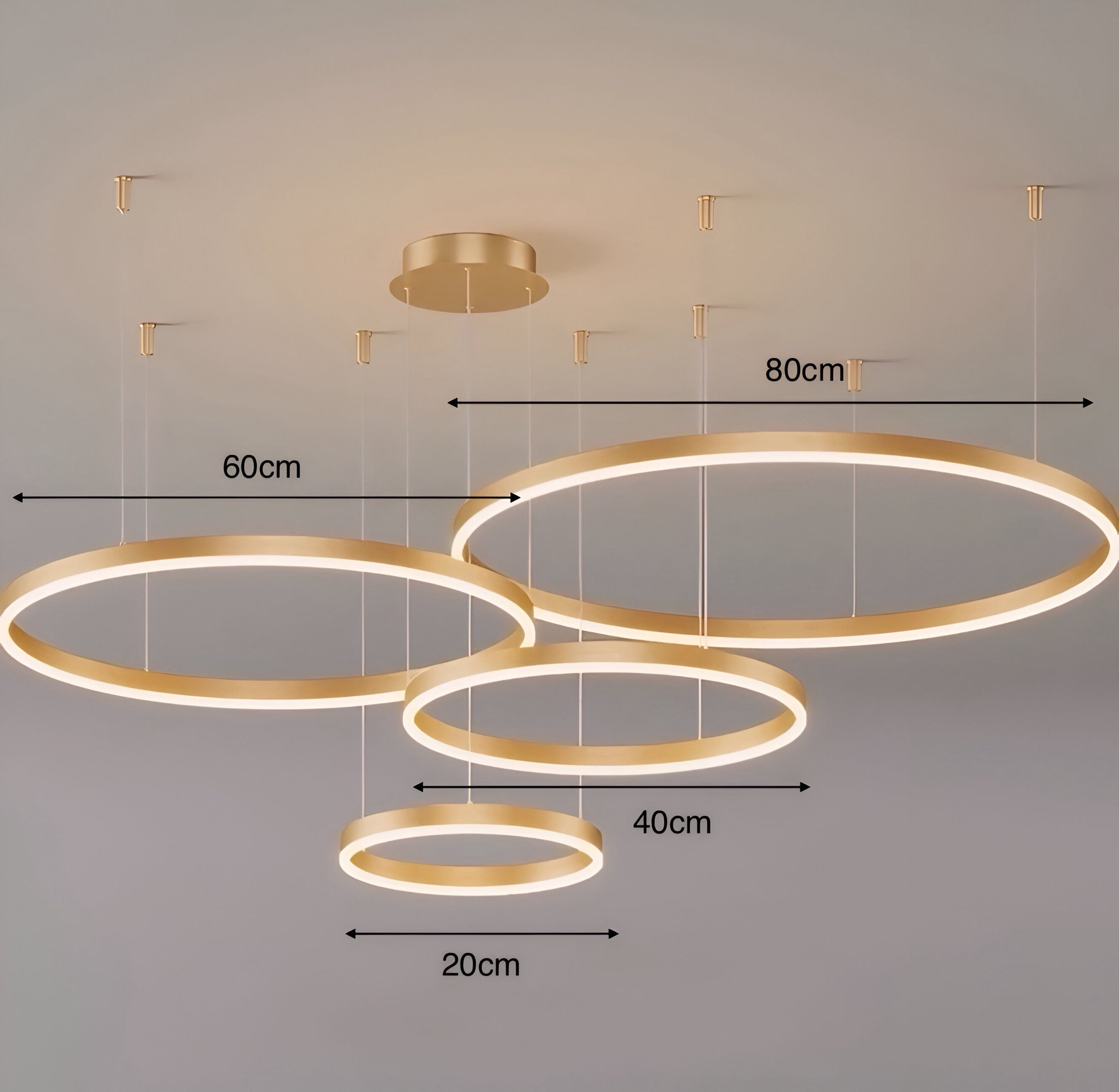 suspension luminaire Halo Moderne BUYnBLUE