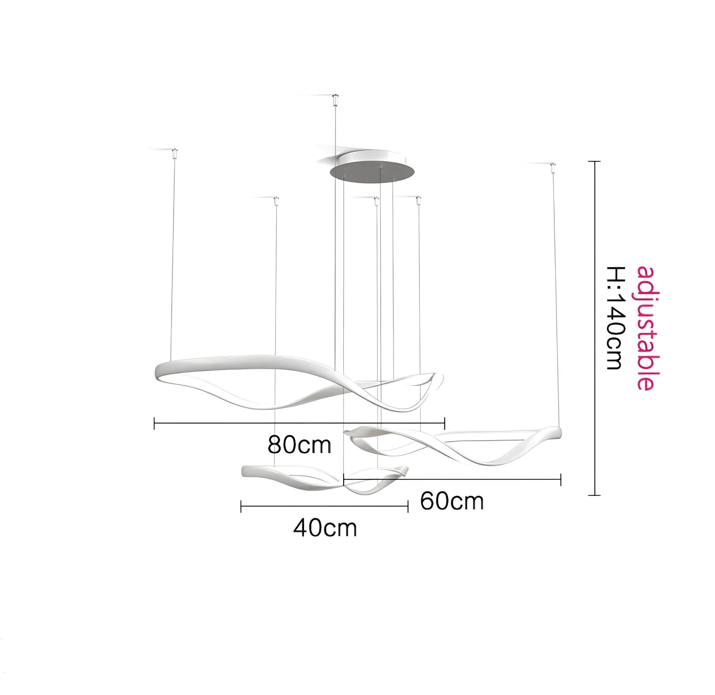 suspension luminaire Deluxe Nordic Synai - BUYnBLUE 