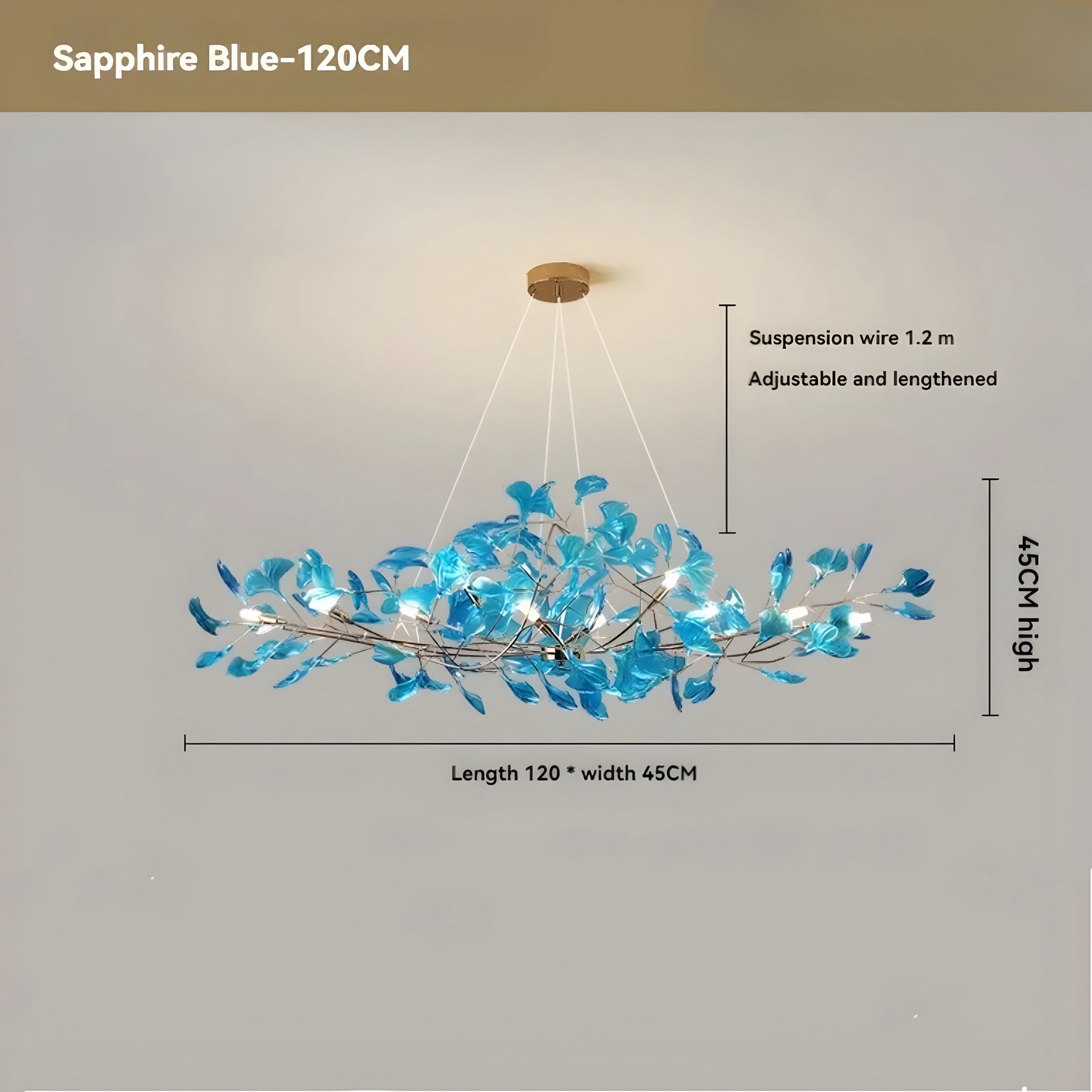 Suspension Modern Ginkgo BUYnBLUE