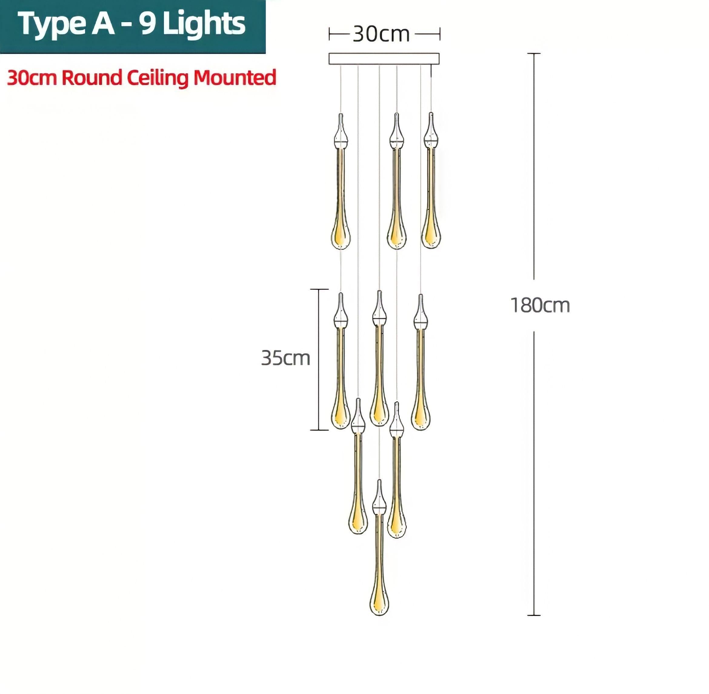 Duplex Lustre Waterdrop - BUYnBLUE 