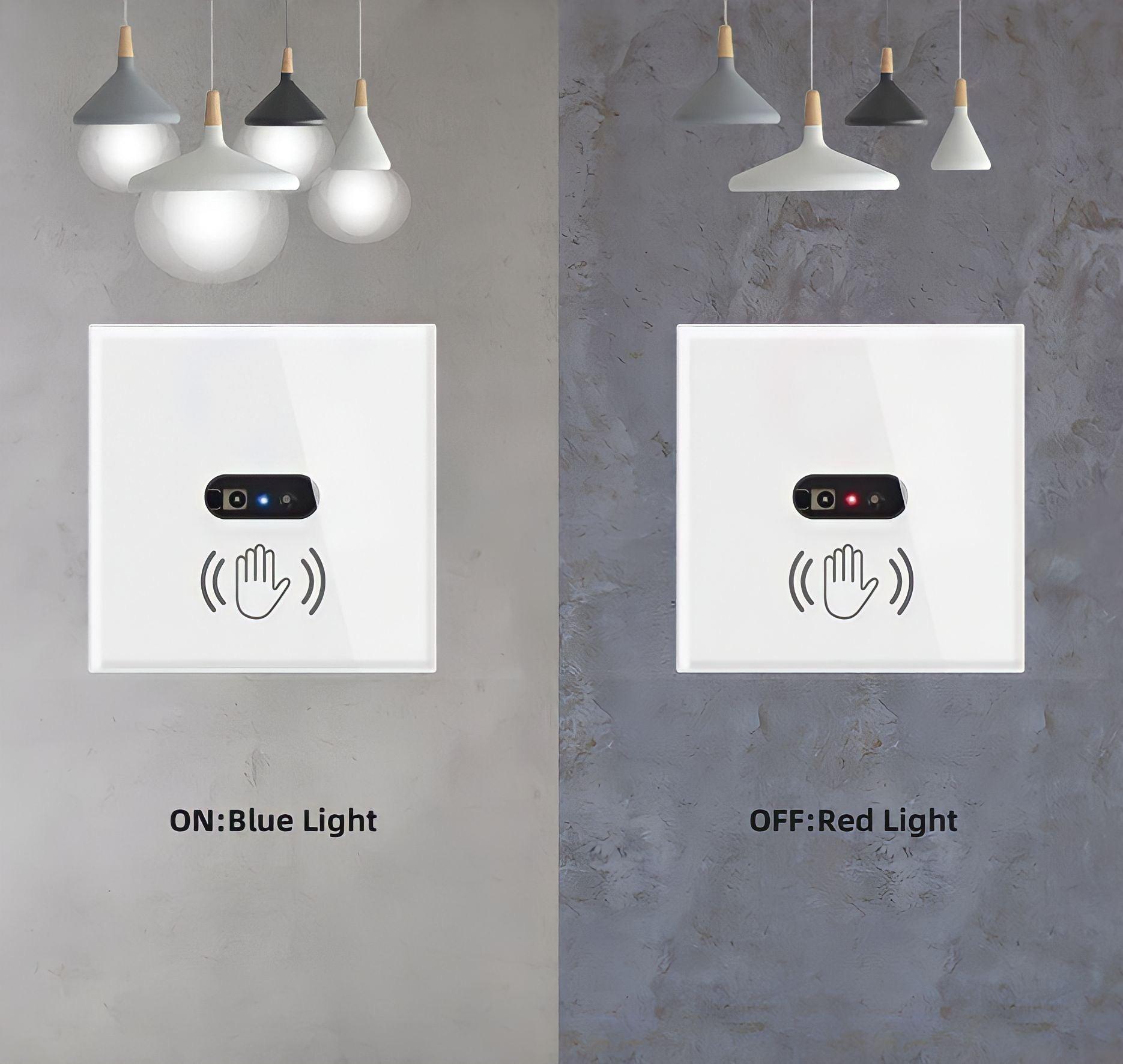 Interrupteur de lumière infrarouge Panneau Smart Home - BUYnBLUE 