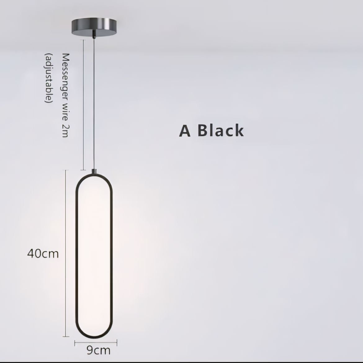 Lampada a sospensione a LED Arco - BUYnBLUE 