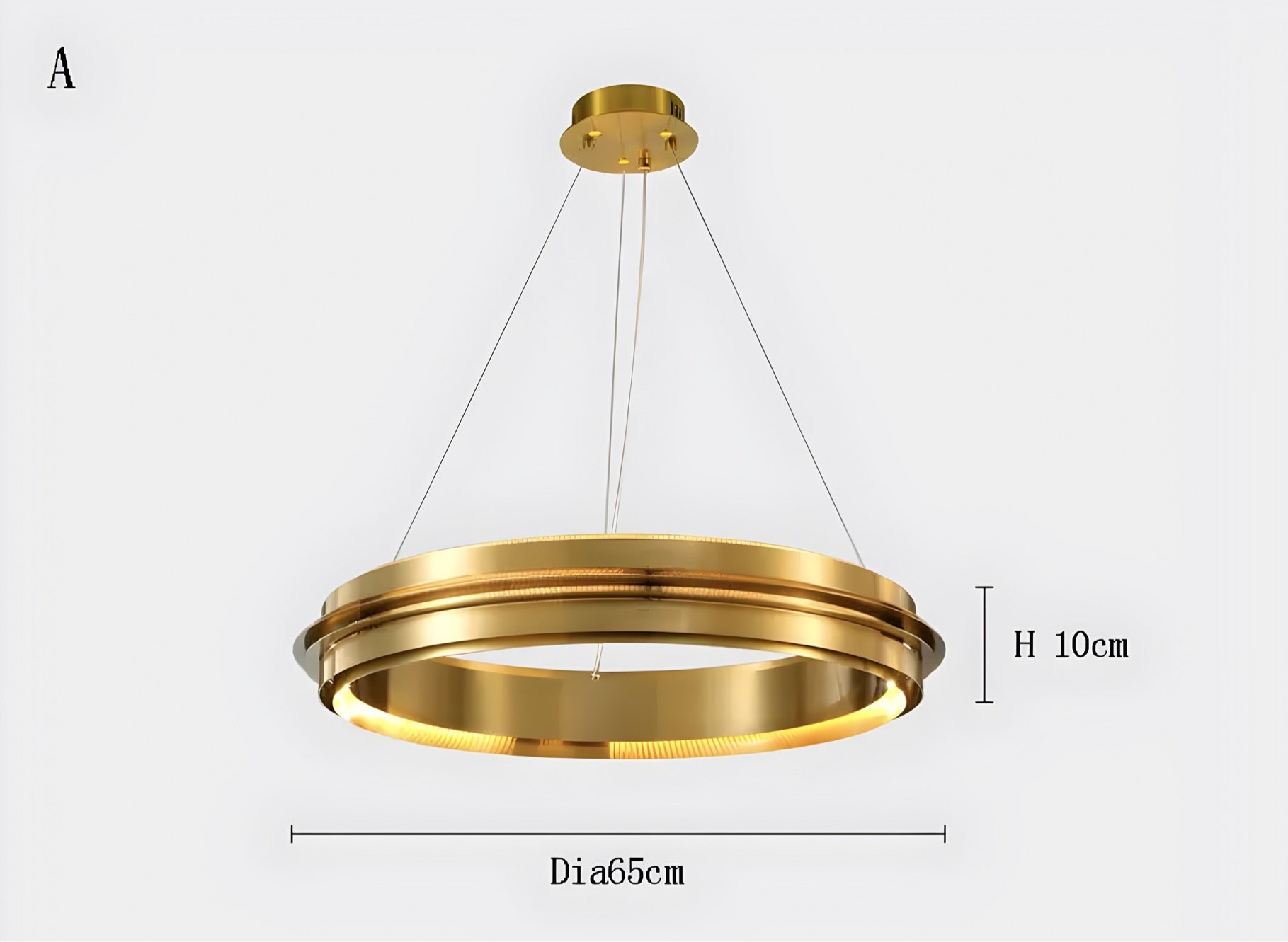 Lampada a sospensione di design Anello BUYnBLUE