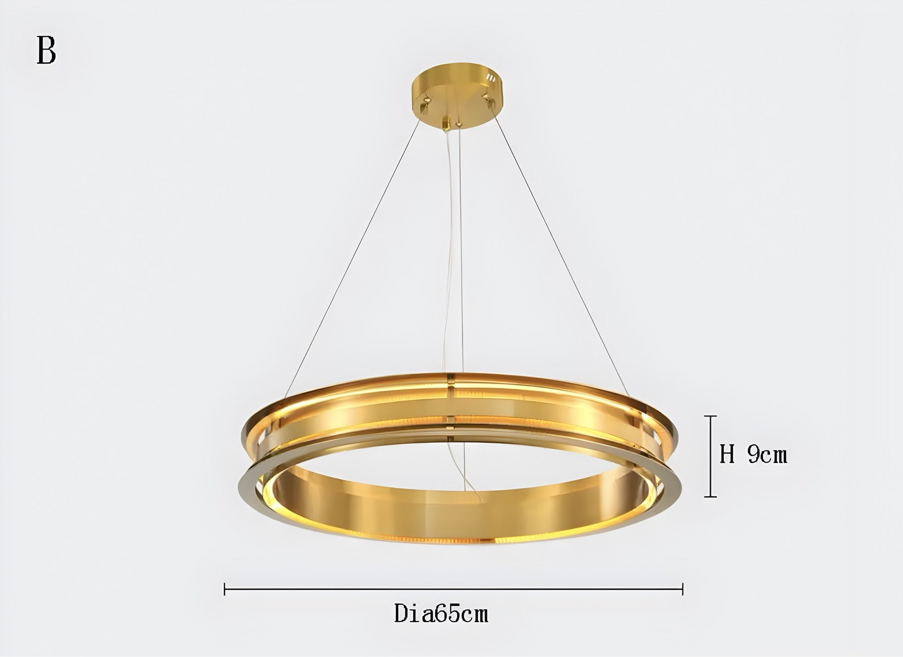 Lampada a sospensione di design Anello BUYnBLUE