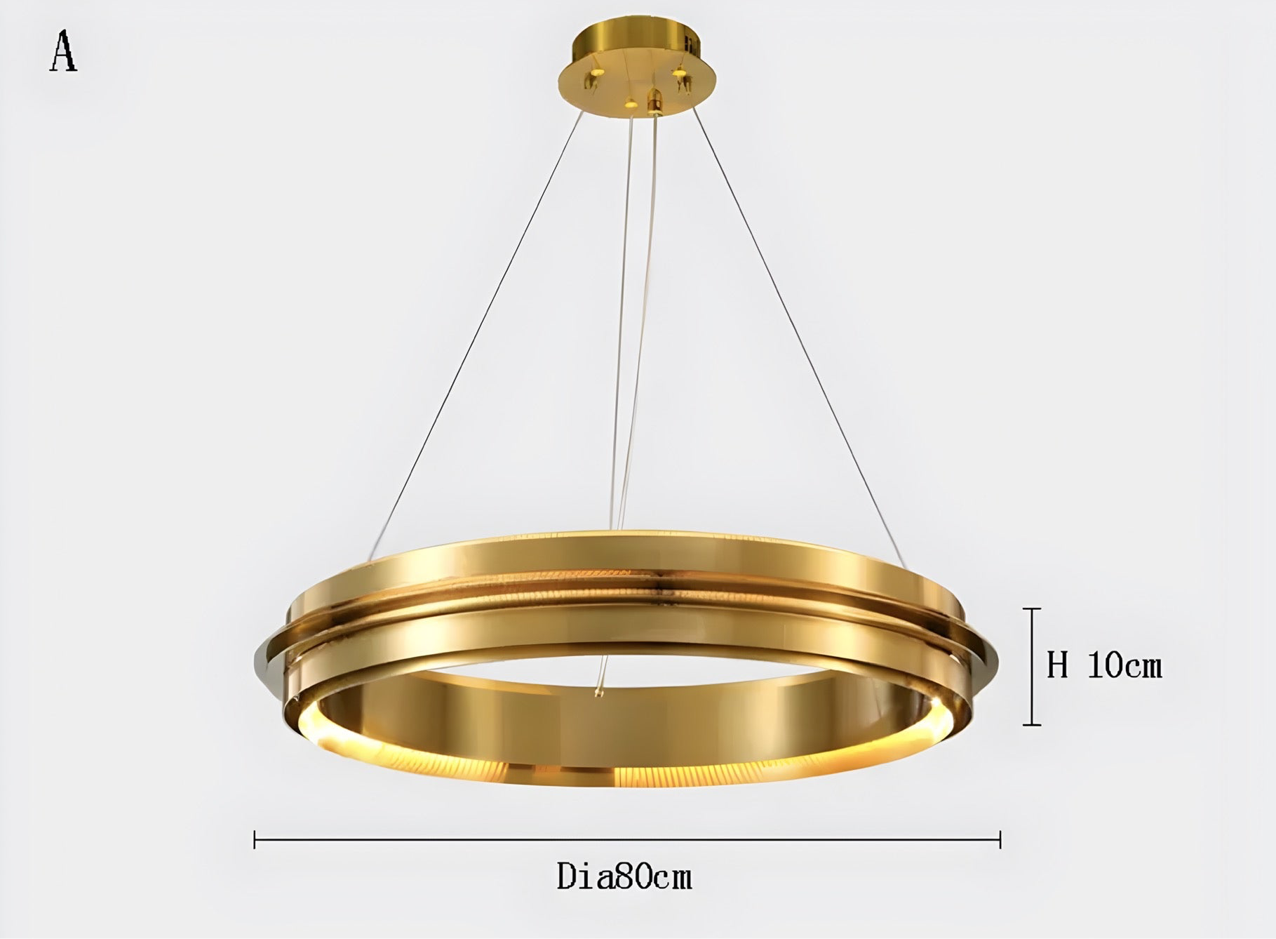 Lampada a sospensione di design Anello BUYnBLUE