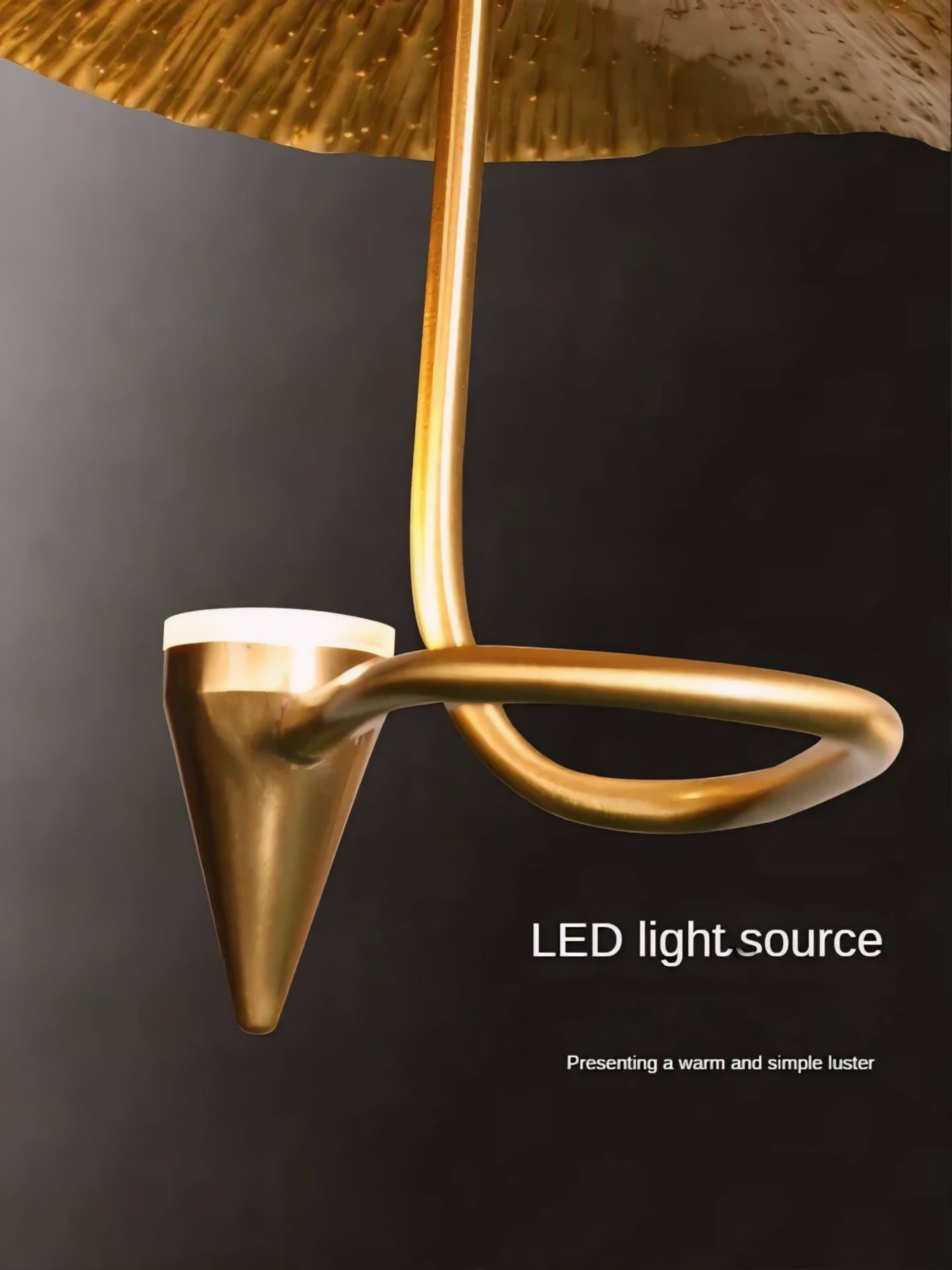 Lampadario Lotus D'Or