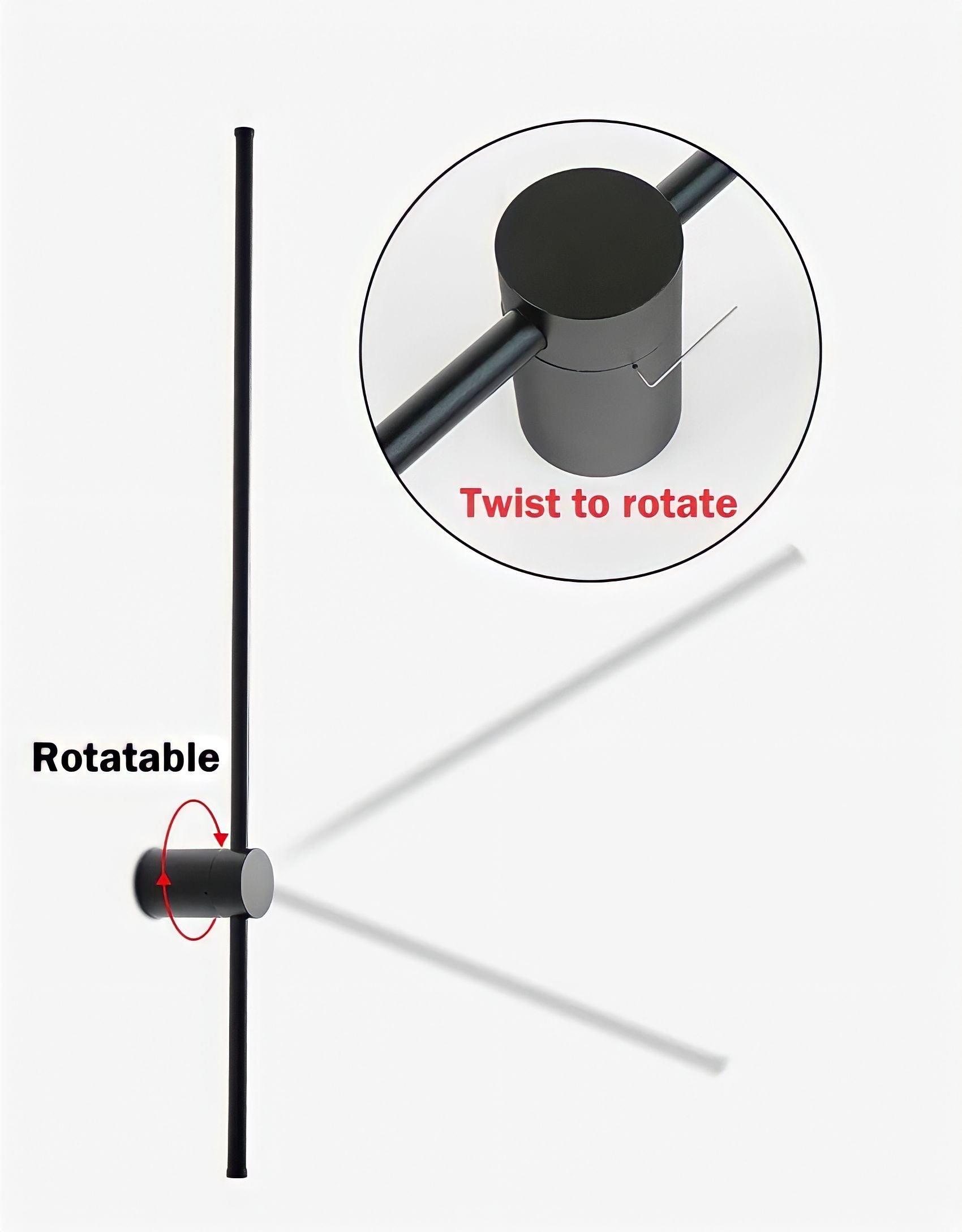 Lampada da parete con rotazione a 360° - BUYnBLUE 