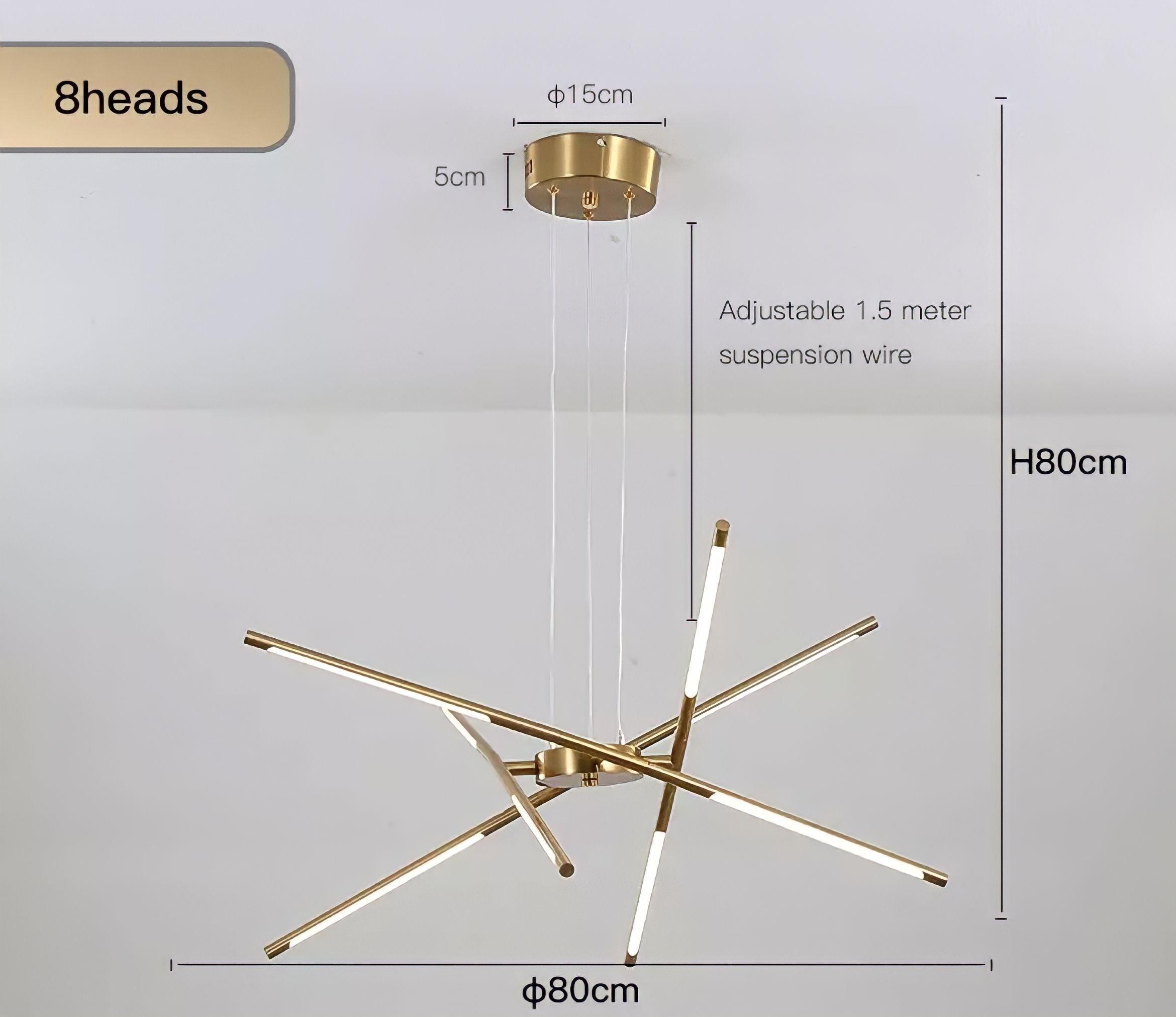 Lampada a sospensione in ciano nordico - BUYnBLUE 