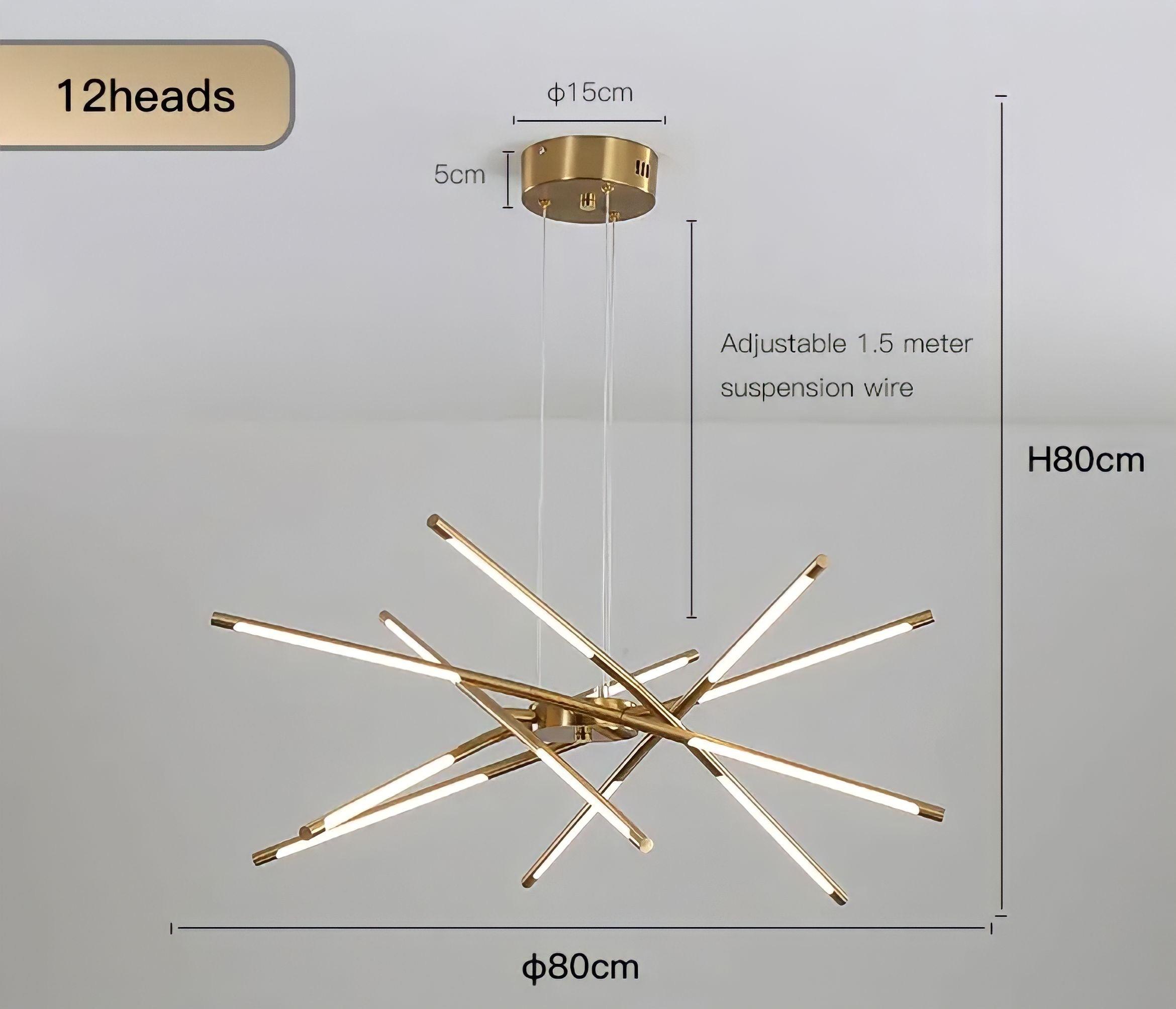 Lampada a sospensione in ciano nordico - BUYnBLUE 